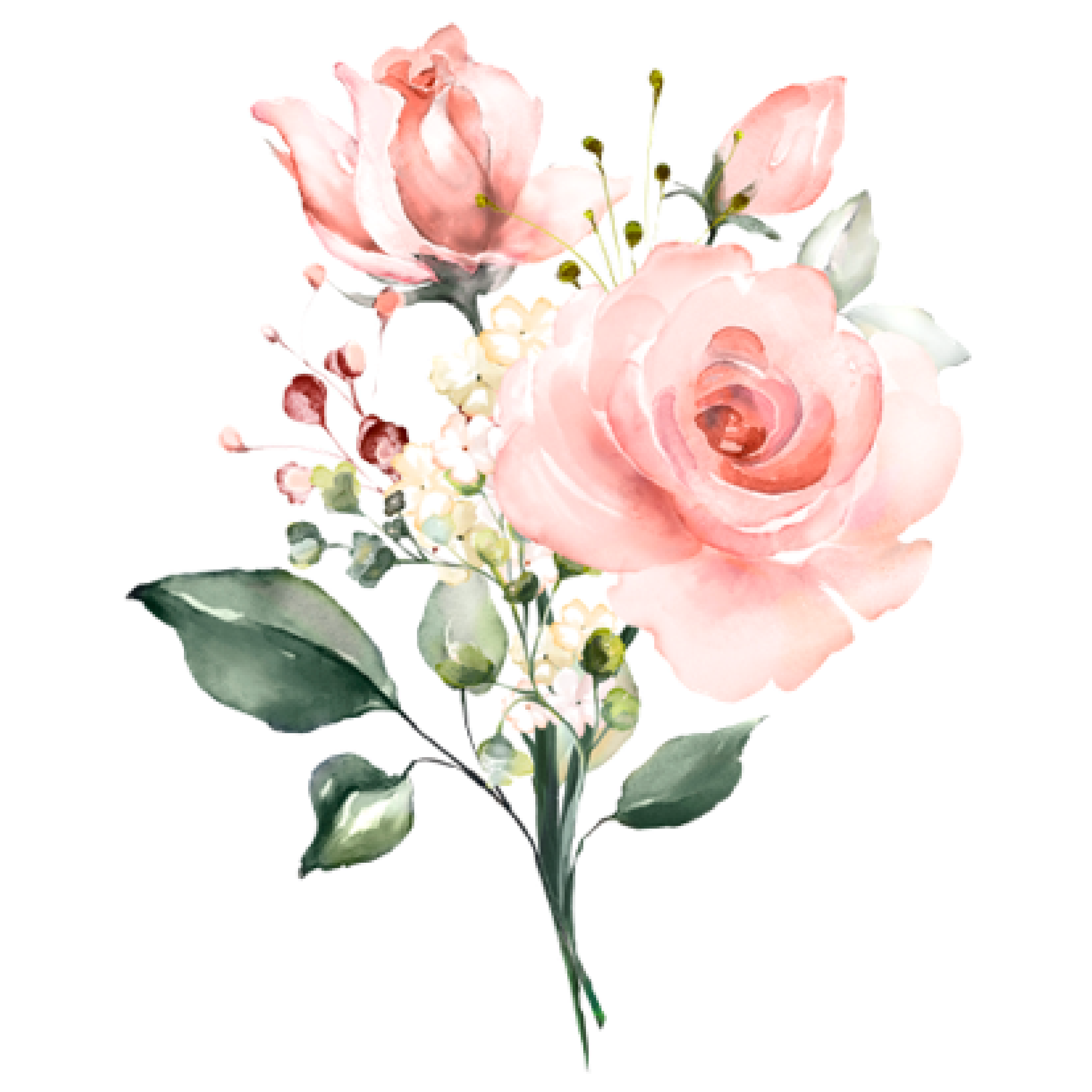 Blumen, Hochzeit, Rose